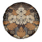Afro Hibiscus Tropical Spare Tire Cover African Pattern - African Pride