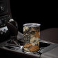 Afro Hibiscus Tropical Tumbler Cup African Pattern - African Pride