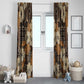 Afro Hibiscus Tropical Window Curtain African Pattern - African Pride