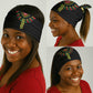 Afro Hibiscus Tropical Neck Gaiter Dashiki African Pattern LT15