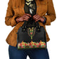 Personalized Afro Hibiscus Tropical Shoulder Handbag Dashiki African Pattern - African Pride