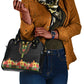 Personalized Afro Hibiscus Tropical Shoulder Handbag Dashiki African Pattern - African Pride