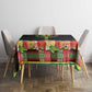 Personalized Afro Hibiscus Tropical Tablecloth Dashiki African Pattern - African Pride