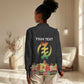 Personalized Afro Hibiscus Tropical Women Casual Shirt Dashiki African Pattern - African Pride