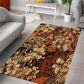 Afro Hibiscus Tropical Area Rug African Pattern - African Pride