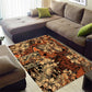 Afro Hibiscus Tropical Area Rug African Pattern - African Pride