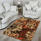 Afro Hibiscus Tropical Area Rug African Pattern - African Pride