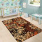 Afro Hibiscus Tropical Area Rug African Pattern - African Pride