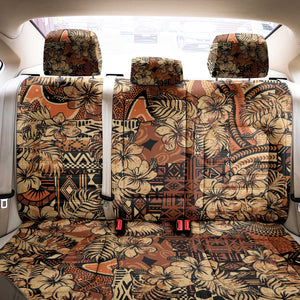 Afro Hibiscus Tropical Back Car Seat Cover African Pattern - African Pride