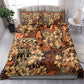 Afro Hibiscus Tropical Bedding Set African Pattern - African Pride