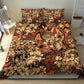 Afro Hibiscus Tropical Bedding Set African Pattern - African Pride