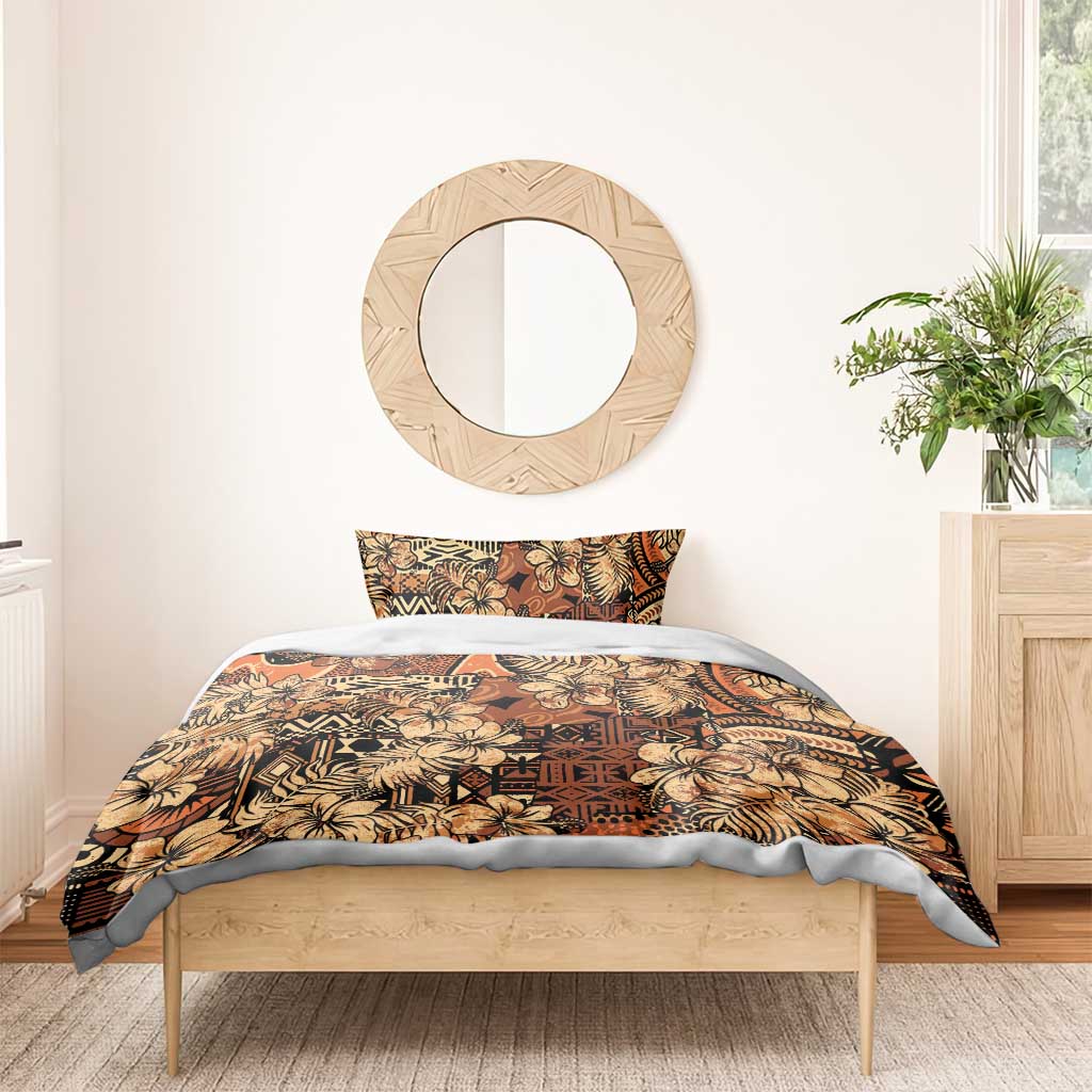 Afro Hibiscus Tropical Bedding Set African Pattern - African Pride