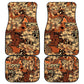 Afro Hibiscus Tropical Car Mats African Pattern - African Pride