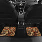 Afro Hibiscus Tropical Car Mats African Pattern - African Pride