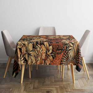 Afro Hibiscus Tropical Tablecloth African Pattern - African Pride
