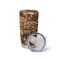 Afro Hibiscus Tropical Tumbler Cup African Pattern - African Pride