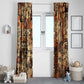 Afro Hibiscus Tropical Window Curtain African Pattern - African Pride