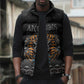 Personalized Halloween Egypt Sleeveless Puffer Jacket Skull Anubis
