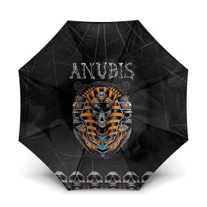 Halloween Egypt Umbrella Skull Anubis