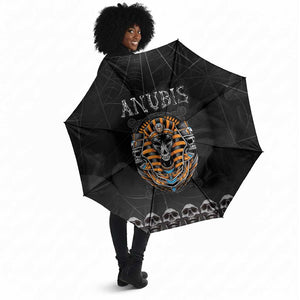 Halloween Egypt Umbrella Skull Anubis
