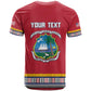Personalized Liberia Red Dashiki T shirt - African Pride