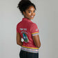 Personalized Liberia Red Dashiki Women Polo Shirt - African Pride