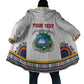 Personalized Liberia Dashiki Cloak White Color