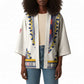 Personalized Liberia Dashiki Kimono White Color
