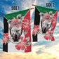 Personalized Afro Sudan Garden Flag Happy Independence Day