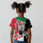 Personalized Afro Sudan Kid T shirt Happy Independence Day