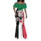 Personalized Afro Sudan Mermaid Dress Happy Independence Day
