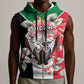 Personalized Afro Sudan Sleeveless Zip Hoodie Happy Independence Day - African Pride