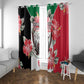 Personalized Afro Sudan Window Curtain Happy Independence Day