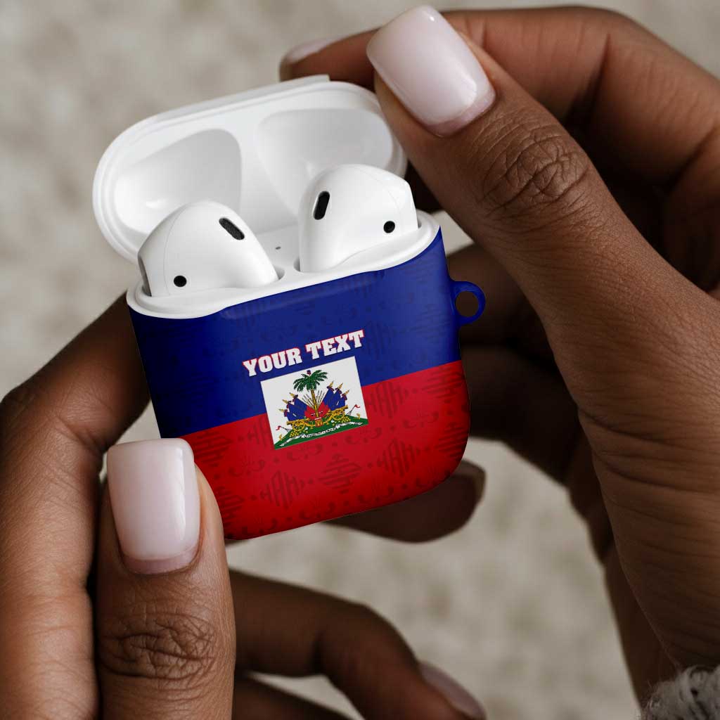 Custom Haiti Football AirPods Case Les Grenadiers 2026 Back to the World Cup