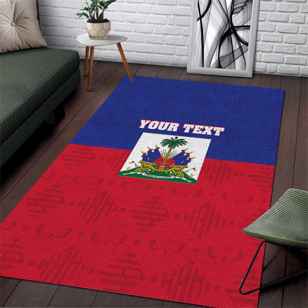 Afro Pride of Haiti Football Area Rug Return to the World Stage - African Pride