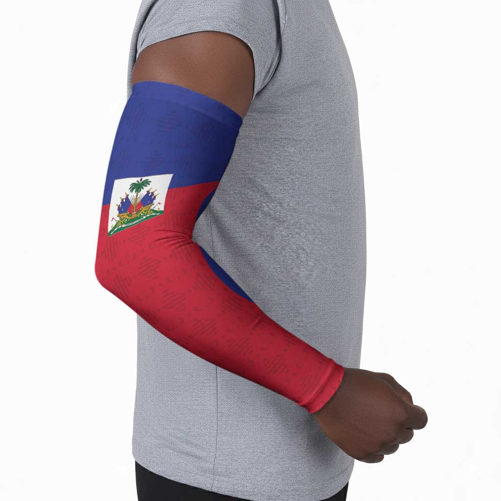 Custom Haiti Football Arm Sleeves Les Grenadiers 2026 Back to the World Cup
