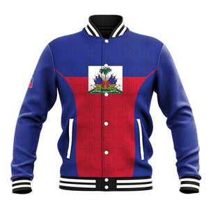 Afro Pride of Haiti Football Baseball Jacket Return to the World Stage - African Pride