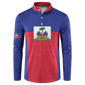 Custom Haiti Football Button Sweatshirt Les Grenadiers 2026 Back to the World Cup