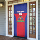 Custom Haiti Football Door Cover Les Grenadiers 2026 Back to the World Cup