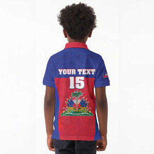 Afro Pride of Haiti Football Kid Polo Shirt Return to the World Stage - African Pride