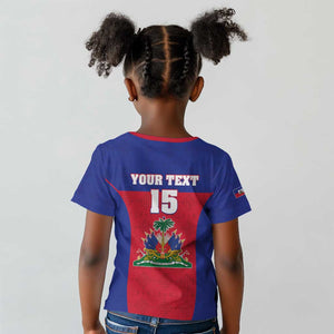 Afro Pride of Haiti Football Kid T shirt Return to the World Stage - African Pride
