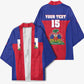 Custom Haiti Football Kimono Les Grenadiers 2026 Back to the World Cup