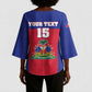 Custom Haiti Football Kimono Sleeve Blouse Les Grenadiers 2026 Back to the World Cup