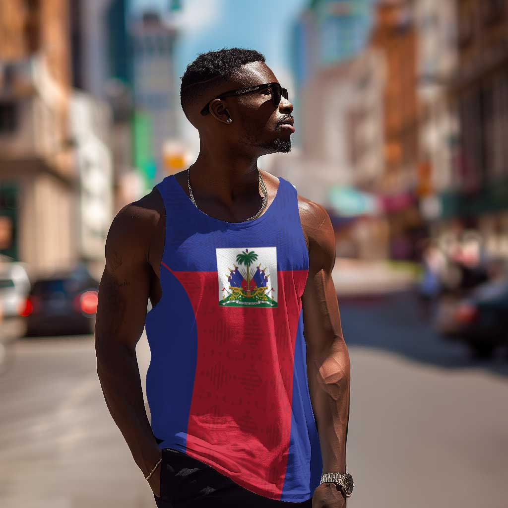 Afro Pride of Haiti Football Men Tank Top Return to the World Stage - African Pride