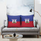 Custom Haiti Football Pillow Cover Les Grenadiers 2026 Back to the World Cup