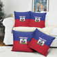 Custom Haiti Football Pillow Cover Les Grenadiers 2026 Back to the World Cup