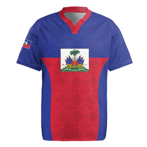 Afro Pride of Haiti Football Rugby Jersey Return to the World Stage - African Pride