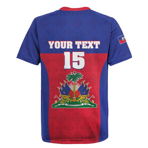 Afro Pride of Haiti Football Rugby Jersey Return to the World Stage - African Pride