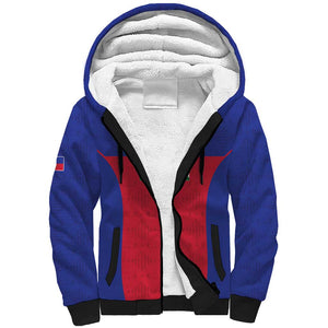 Afro Pride of Haiti Football Sherpa Hoodie Return to the World Stage - African Pride