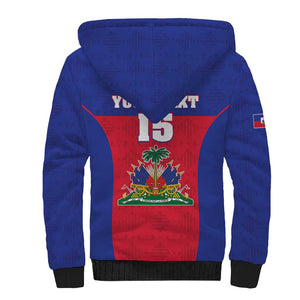 Afro Pride of Haiti Football Sherpa Hoodie Return to the World Stage - African Pride
